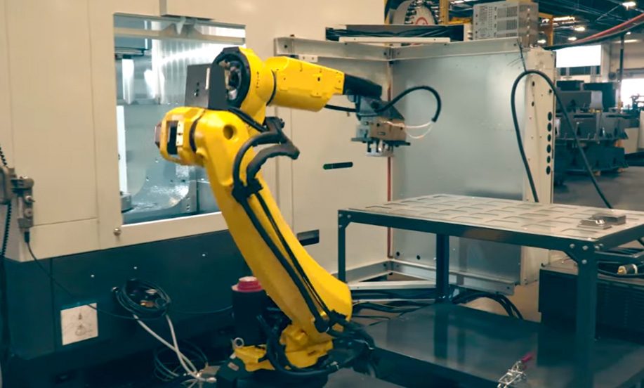Haas Automatisering voor 5 assige machines Cobots/Robots
