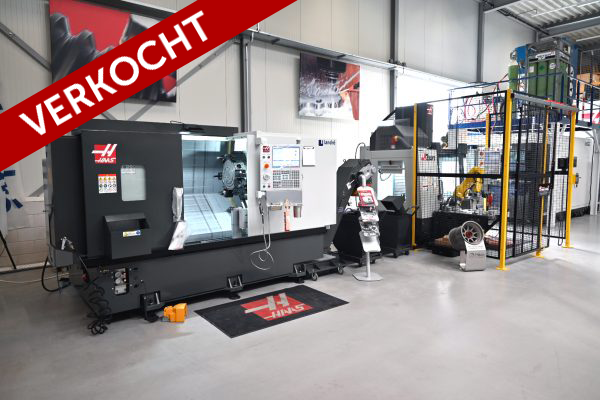 Haas machine verkocht